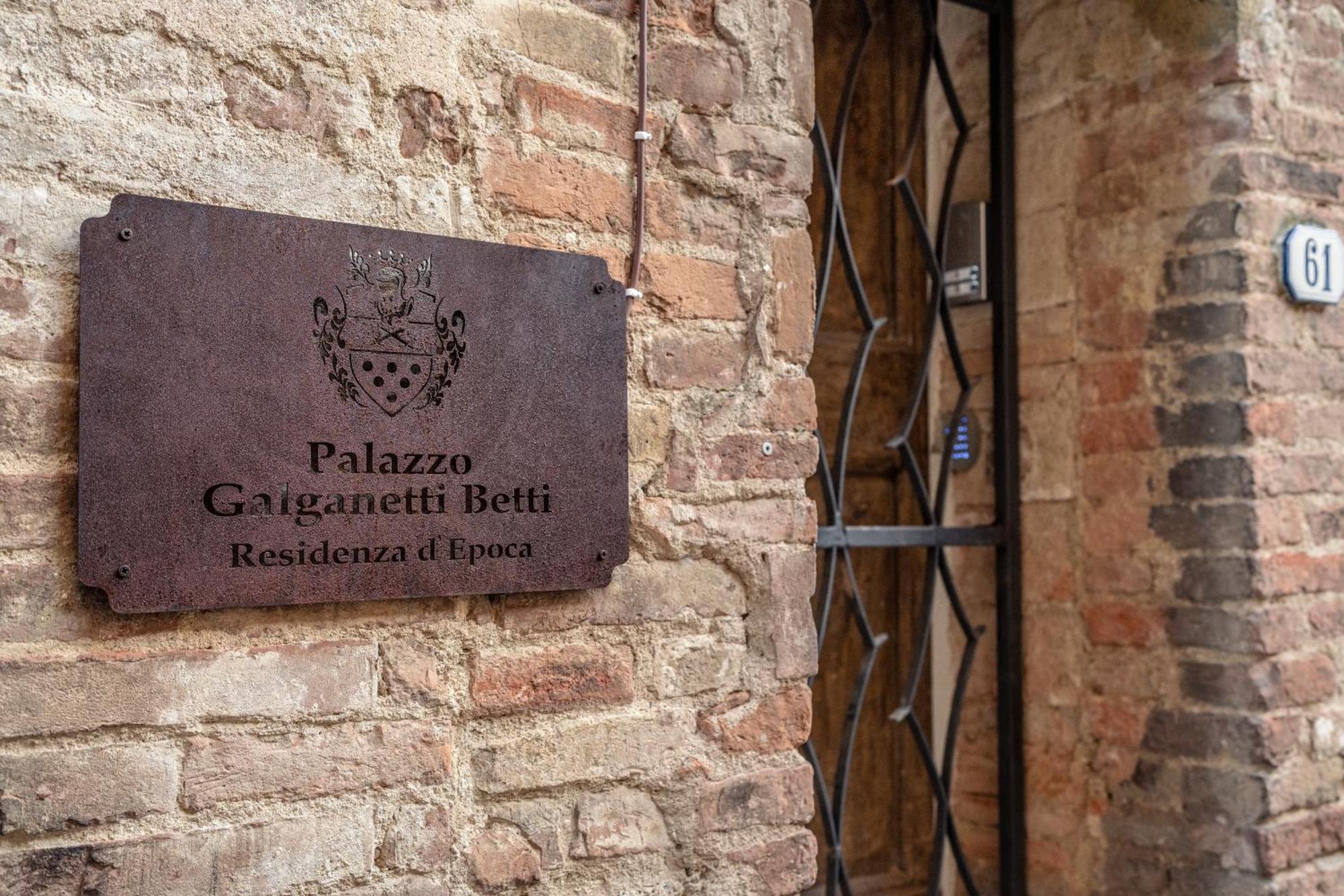 Vila Palazzo Galganetti Betti Colle Val D'Elsa Exteriér fotografie